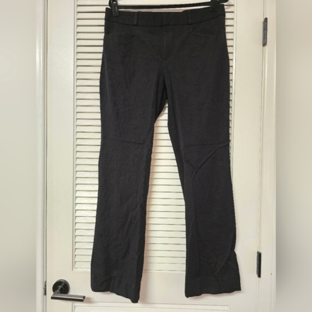 Banana Republic - Sloan Fit Black Business Casual Office Pants With Pockets
